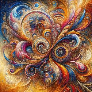 colorful abstract art poster with geometric shapes (12)